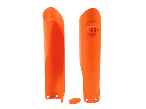 [RTECH-R-PSKTMAR0016] RTech Fork Protectors for GasGas, KTM, and Husqvarna Bikes (2021-2023) - (KTM Orange)