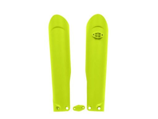 [RTECH-R-PSKTMGF0015] RTech Fork Protectors for GasGas, KTM, and Husqvarna Bikes (2021-2023) - (Neon Yellow)