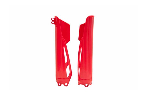 [RTECH-R-PSCRFRS0019] RTECH Fork Protectors for Honda Bikes (2019-2024) - (CRF Red)