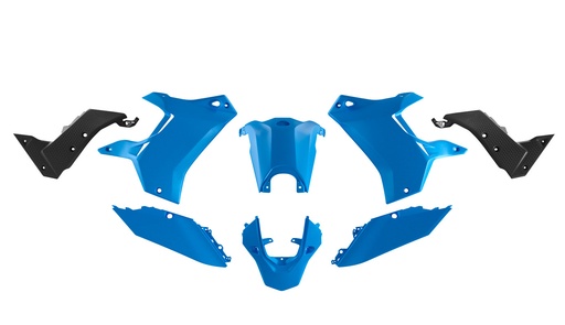 [RTECH-R-KITT70-GBL-224] RTech Revolution Plastic Kit for Yamaha T7 Bikes (2019-2024) - 7 PCS - (Light Blue/Black) 