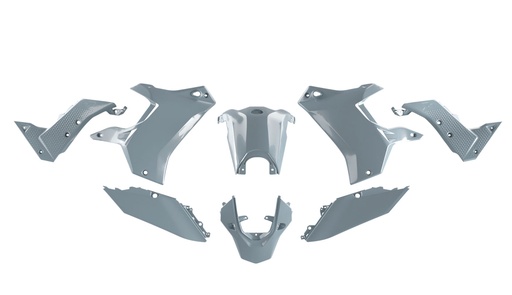 [RTECH-R-KITT70-GR0-024] RTech Revolution Plastic Kit for Yamaha T7 Bikes (2019-2024) - 7 PCS - (Light Grey)