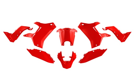 [RTECH-R-KITT70-RS0-024] RTech Revolution Plastic Kit for Yamaha T7 Bikes (2019-2024) - 7 PCS - (Red) 