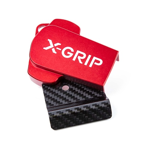 [XGRIP-XG-2663-009] X-Grip TBI Protector for KTM, Husqvarna, and GasGas Bikes (2023-2024) - (Red)
