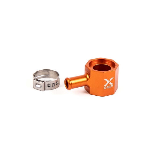 [XGRIP-XG-2605-008] X-Grip Fuel Tank Connection for KTM, Husqvarna, and GasGas Bikes (Orange)