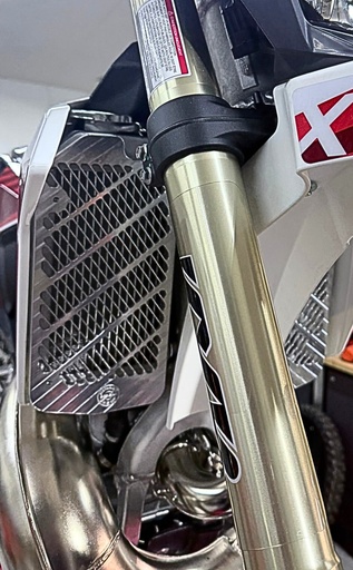 [BPD-FEX-25-SIL] Bullet Proof Designs Radiator Guards for Fantic XE 300 Bikes (2025) - (Silver)