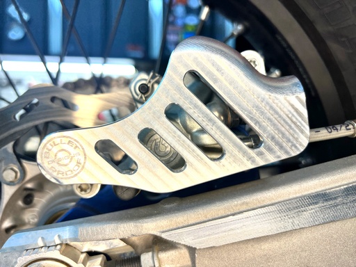 [BPD-BCG-04-SIL] Bullet Proof Designs Rear Brake Caliper Guard (Silver)