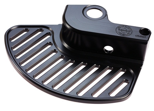 [BPD-RIE-FD-21-BLK] Bullet Proof Designs Front Disc Guard for GasGas and RIEJU Bikes (2018-2023) - (Black)