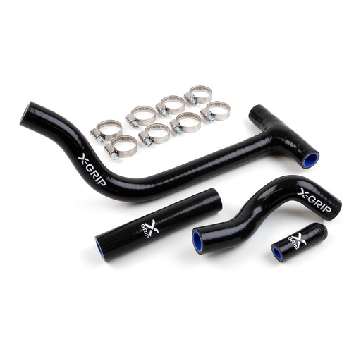[XGRIP-XG-2442] X-Grip Silicone Radiator Hose Kit for Beta RR 2-Stroke Bikes (2020) - (Black)