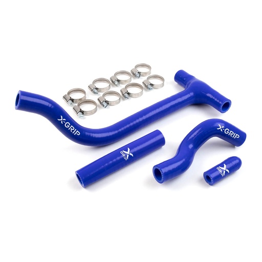 [XGRIP-XG-2441] X-Grip Silicone Radiator Hoses for Beta RR 125-300 Bikes (2020-Up) - (Blue)