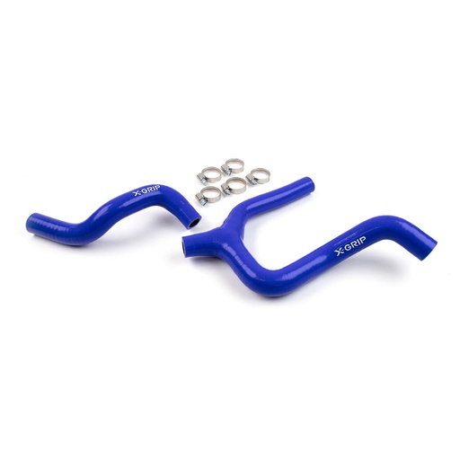 [XGRIP-XG-2456] X-Grip Silicone Radiator Hoses for KTM, Husqvarna, and GasGas 350 Bikes (2019-2023) - (Blue)