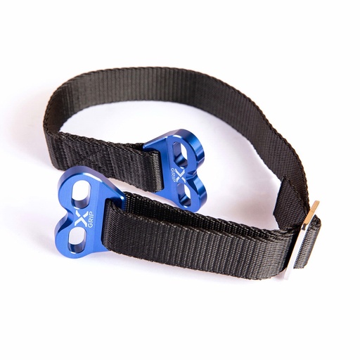 [XGRIP-XG-2145] X-Grip Screwed Lifting Strap for KTM, Husqvarna, GasGas, and Beta Bikes (2002-Up) - (Blue)