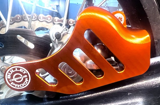 [BPD-BCG-04-ORG] Bullet Proof Designs Rear Brake Caliper Guard (Orange)