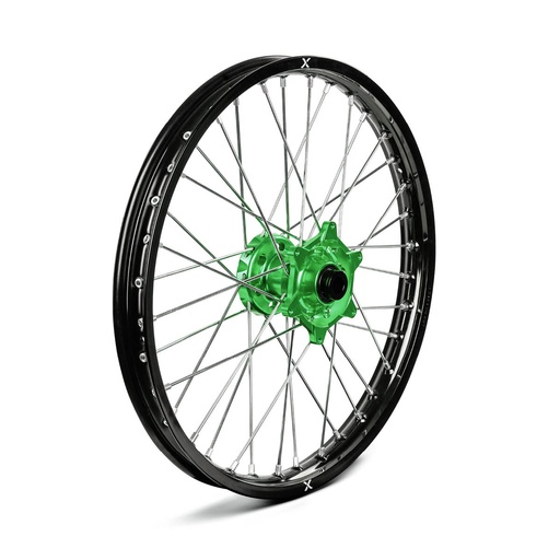 [XGRIP-XG-2393] X-Grip V1 Single 21" Wheel for KTM, Husqvarna, Beta RR, and GasGas Bikes (Green)