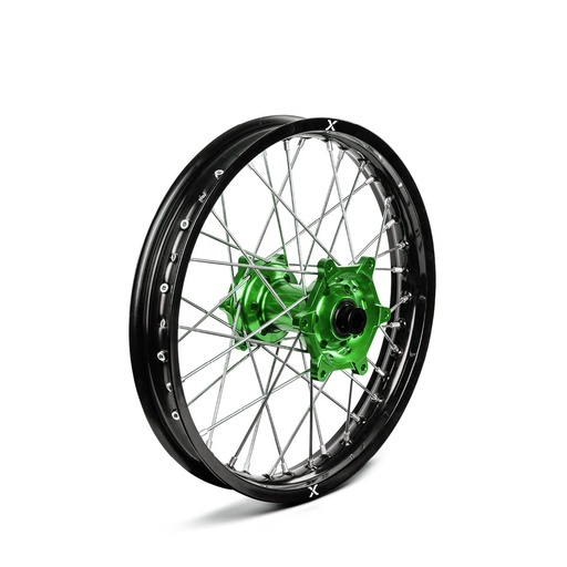 [XGRIP-XG-2388] X-Grip V1 Single 18" Wheel for KTM, Husqvarna, Beta RR, and GasGas Bikes (Green)
