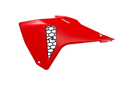 [RTECH-R-CVCRFRSNR26] RTech Radiator Scoops for Honda CRF-R Series Bikes (2025) - (CRF Red)