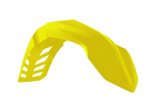 [RTECH-R-PAYZFGF9911] RTech Revolution Vented Front Fender for Yamaha YZ & YZ-X Bikes (2002–2021) - (Neon Yellow)