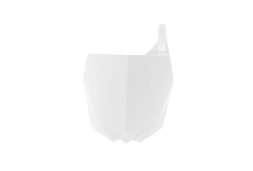 [RTECH-R-TBYZFBN0010] RTech YZ Revolution Front Number Plate for Yamaha YZ, YZF, YZ-F & YZ-X (2010–2022) - (White)