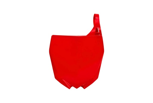 [RTECH-R-TBYZFRS0010] RTech YZ Revolution Front Number Plate for Yamaha YZ, YZF, YZ-F & YZ-X (2010–2022) - (CRF Red)