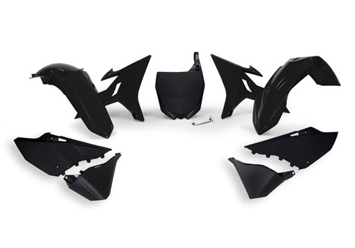 [RTECH-R-KITYZ0-NR0-REV] RTech Revolution Plastic Kit for Yamaha WR/YZ/YZ-X Models (2002 to 2022) - 6 PCS - (Black)