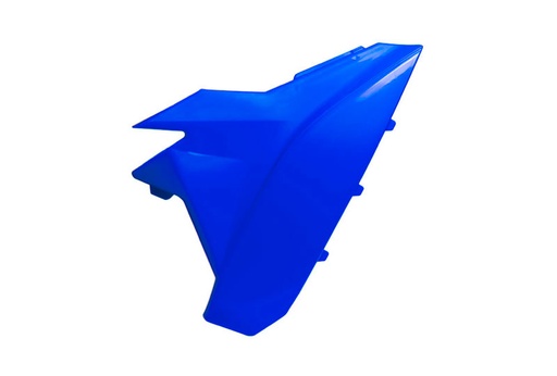 [RTECH-R-FIBETBLSX20] RTech Left Air Box Cover for Beta RR and RX Bikes (2023-2024) - (Beta Blue)