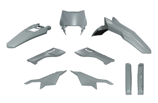 [RTECH-R-KITSUR-GR0-624] RTech Complete Plastic Kit for Sur-Ron Ultra Bee Models (2023 to 2024) - 6 PCS - (Quantum Grey)