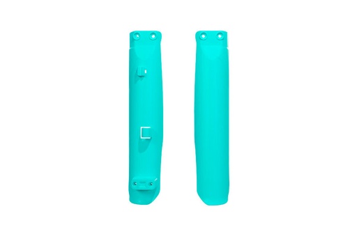 [RTECH-R-PSSURVA0024] RTech Fork Protectors for Sur-Ron Ultra Bee Models (2023 to 2025) - (Aquamarine Green)