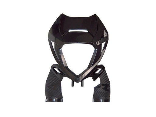 [RTECH-R-MASKBETNR20] RTech Headlight Mask for Beta RR & Xtrainer Bikes (2020–2024) – (Black)