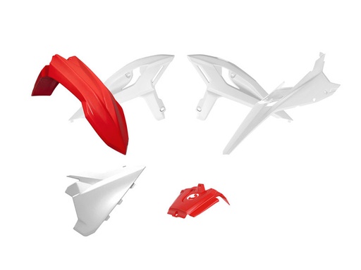 [RTECH-R-KITBET-OEM-025] RTech Plastic Kit for Beta RR Models (2025) - 5 PCS - (White/Beta Red)