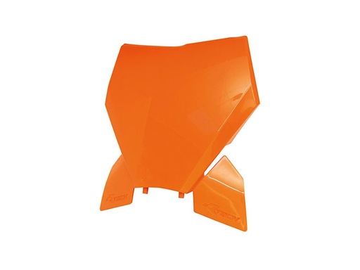 [RTECH-R-TBKTMAR0093] RTech Front Number Plate Factory Edition for KTM SX & XC Models (2023 to 2026) - (KTM Orange)
