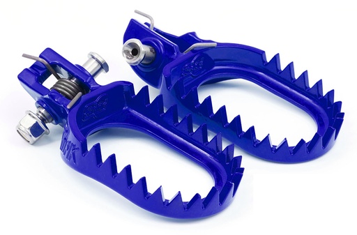 [S3-ESK-1231-U] S3 Steel Punk Footpegs for GasGas, Husqvarna & KTM Bikes (2017-2024) - (Blue)