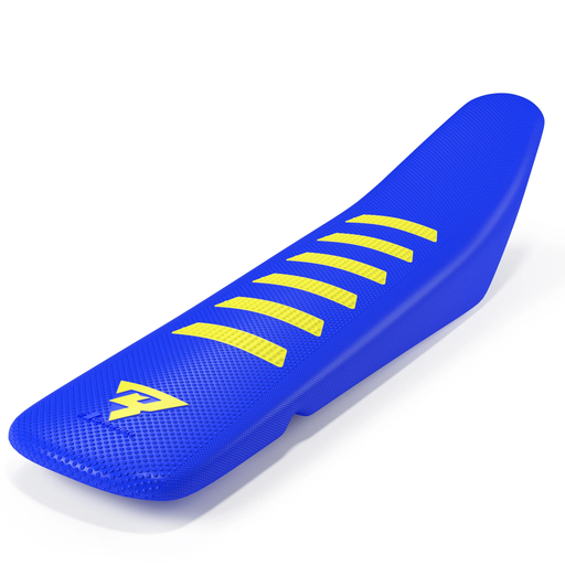 [ONEGRIPPER-OGSCMR-V2-BENYNY] #1 Gripper V2 Ribbed MR74 Edition Universal Seat Cover (Blue/Neon Yellow)