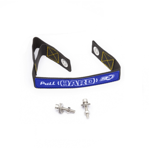 S3 Hard Enduro Pull Strap - 435mm ctc - (Blue/White) - (Limited Stock)