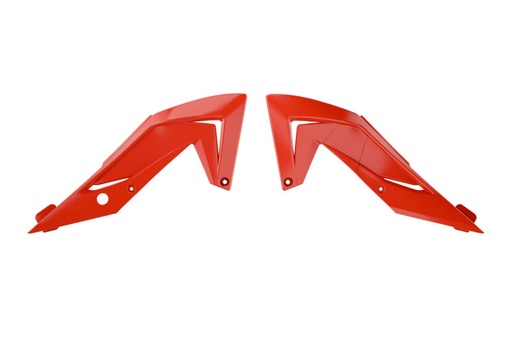 [RTECH-R-CVTALRS0024] RTech Radiator Scoops for Talaria Sting Bikes (2023-2025) - (Red)