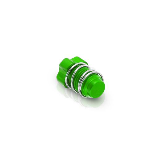 [S3-MC-AD-V-M9*] S3 Brake Lever Adjuster Screw for Braktec / AJP Systems - M9 - (Green)