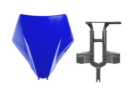 [RTECH-R-TBTALBL0024] RTech Front Number Plate for Talaria Sting Bikes (2023-2025) - (Blue)