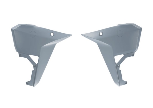 [RTECH-R-CVKOVGR0025] RTech Central Radiator Shrouds for Kove X Pro & Rally 800 Bikes (2024-2025) - (Grey)