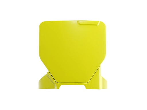 [RTECH-R-TBHSQGQ0050] RTech Front Number Plate for Husqvarna TC 50 Model Bikes (2024-2025) - (Husqvarna Lemon Yellow) 