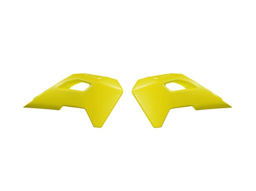 [RTECH-R-CVHSQGQ0050] RTech Radiator Shrouds for Husqvarna TC 50 Bikes (2024-2025) - (Husqvarna Lemon Yellow)