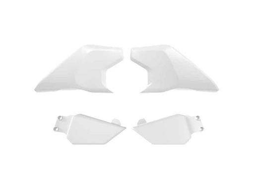 [RTECH-R-FIHSQBN0050] RTech Side Panels for Husqvarna TC 50 Bikes (2024-2025) - (White)