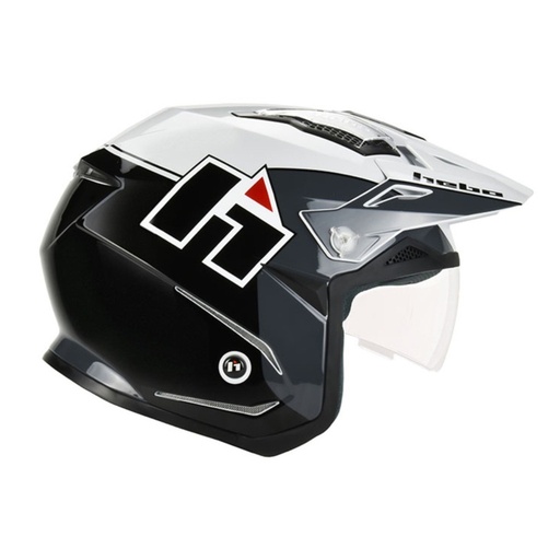 [HEBO-HC1126N-LG] Hebo Zone 5 Trials Helmet (Large) - (Black) - (Limited Stock)