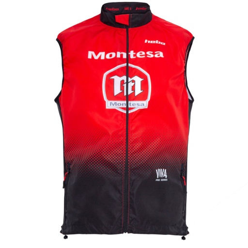[HEBO-HE4353R-MD] Hebo Montesa Classic Wind Pro Vest - Medium - (Red) - (Limited Stock)