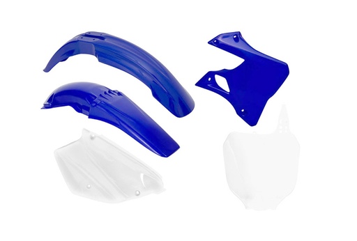 [RTECH-R-KITYZ0-OEM-501] RTech Plastics Kit for Yamaha YZ Bikes (1996 to 2001) - 5 PCS - (Yamaha Blue / White)