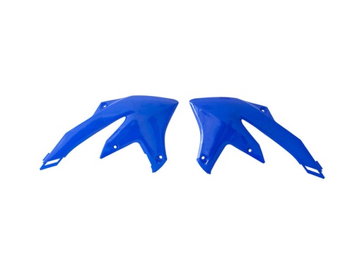 [RTECH-R-CVYZFBL0023] RTech Radiator Shrouds for Yamaha YZF & YZ-FX 250/450 Bikes (2023-2026) - (Yamaha Blue)