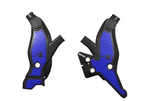 [RTECH-R-PRTT7NRBL24] RTech Frame Protectors for Yamaha T7 Models (2019 to 2025) - (Yamaha Blue)
