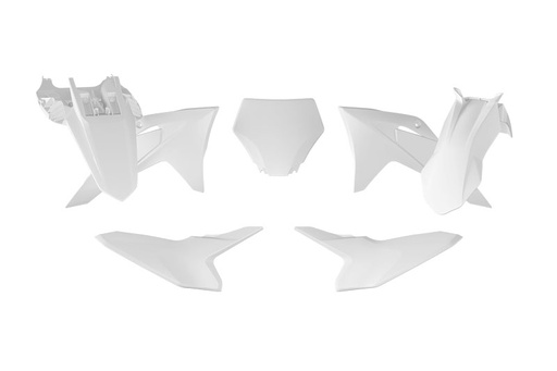 [RTECH-R-KITGAS-BN0-050] RTech Replica Plastic Kit for GasGas MC 50 (2024-2026) - 5 PCS - (White)