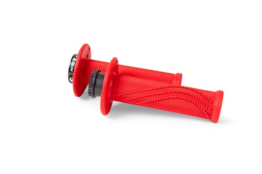 [RTECH-R-MPRRF000020] RTech R20 Universal Lock-On Grips - 28mm Diameter - Wave (Neon Red)