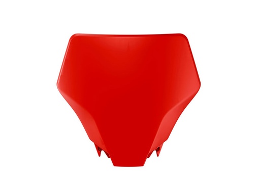 [RTECH-R-TBGASRG0065] RTech Front Number Plate for GasGas MC 65 (2024-2026) - (Red)