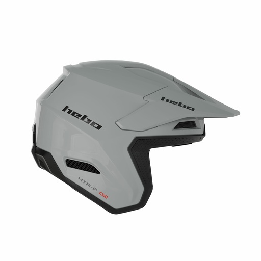 [HEBO-HC1031G-XL] Hebo Zone Pro Monocolor Helmet (Grey) - (Extra Large) 