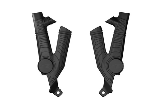 [RTECH-R-PRTTALNR004] RTech Bi-Material Frame Protectors for Talaria Sting (2023-2026) - (Black)