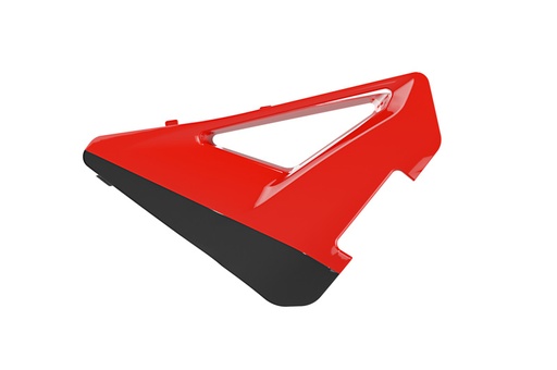 [RTECH-R-FILCRFRSNR26] RTech Left Airbox Cover for Honda CRF-R, RWE & RX (2025-2026) - (Red/Black)